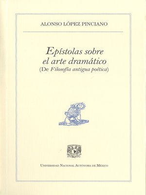 cover image of Epístolas sobre el arte dramático